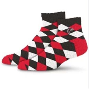 For Bare Feet Cozy NFL Socks Atlanta Falcons, OS